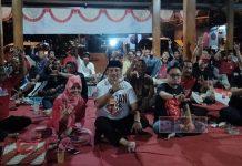 DPC PDI Perjuangan Grobogan Gelar Nobar Debat Cawapres Kedua