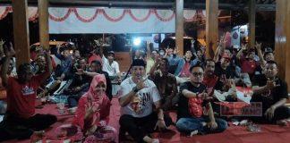 DPC PDI Perjuangan Grobogan Gelar Nobar Debat Cawapres Kedua