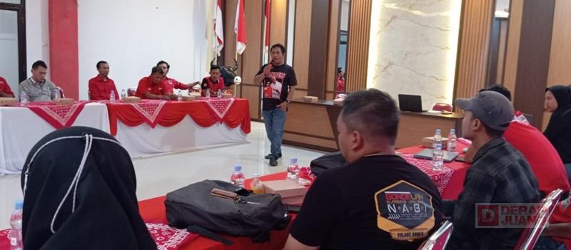DPC PDI Perjuangan Sragen Gelar Pendidikan Politik Bersama Siber Juang