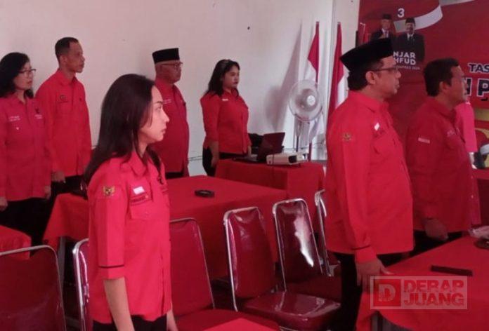 DPC PDI Perjuangan Temanggung Ikuti Acara HUT Partai Ke-51 PDI Perjuangan