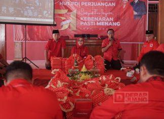 Peringati HUT Ke-51, DPC PDI Perjuangan Grobogan Perkuat Barisan HUT Ke-51 PDI Perjuangan