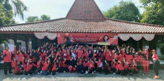 Heru Santosa Senam Sehat bersama Banteng Srikandi