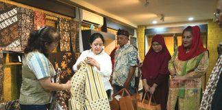 Mbak Puan Dorong Kota Semarang Angkat Potensi Asli Karya Batik Warna Alam