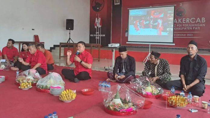 DPC PDI Perjuangan Pati Ikuti Acara HUT Partai ke-51
