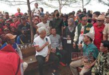 Kader Banteng Kota Pekalongan Sambut Kedatangan Ganjar Pranowo