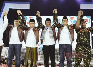 Shalawat Bersama Ribuan Warga Demak, Mahfud MD: Pilihlah Pemimpin dari Track Recordnya