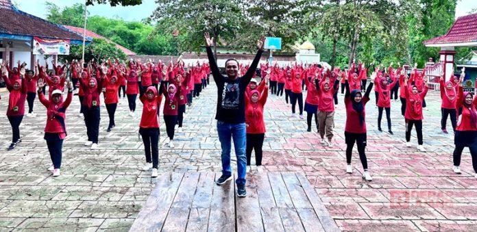 Margono Fasilitasi kegiatan Senam Sicita di Kecamatan Wonogiri