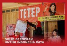 Mbak Lusi Sosialisasikan Jenis Kartu Suara Dalam Pemilu, Bersama Masyarakat Manggarmas