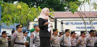 Mewujudkan Kondusivitas di Penghujung Tahun, Bupati Demak Pimpin Apel Lintas Sektor