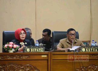 Pembacaan Perda yang telah ditetapkan