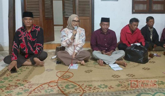 Perkuat Elektabilitas, Mbak Binta Temui Konstituen Jatipurno