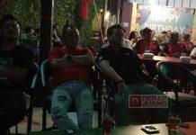 Relawan Ganjar Kota Pekalongan Antusias Nobar Debat Cawapres