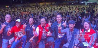 Sadewo Bangkitkan Jiwa Nasionalisme kepada Masyarakat di Pesta Rakyat Ganjar-Mahfud