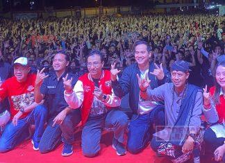 Sadewo Bangkitkan Jiwa Nasionalisme kepada Masyarakat di Pesta Rakyat Ganjar-Mahfud