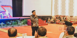 Bupati Magelang Mmeberikan Arahan Dalam Acara Rapat Kerja Disdikbud Kab.Magelang