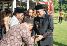 Bupati Magelang Berpamitan Dalam Kegiatan Apel Kinerja ASN Setelah 10 Tahun Menjabat