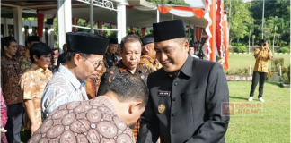 Bupati Magelang Berpamitan Dalam Kegiatan Apel Kinerja ASN Setelah 10 Tahun Menjabat