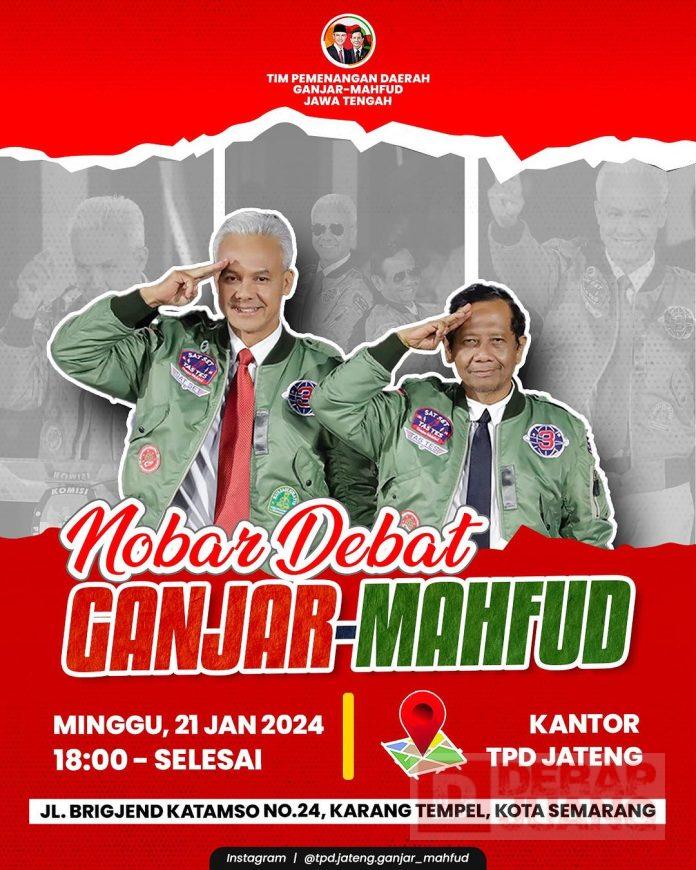 DPD Partai Jateng Konsisten Selenggarakan Nobar Debat Capres Cawapres di Panti Marhaen DPD Partai Jateng Konsisten Selenggarakan Nobar Debat Capres Cawapres di Panti Marhaen