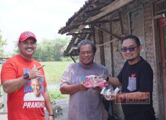 Sosialisasi KTP Sakti dan pembagian telur