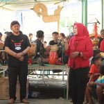 Sri Ruwiyati dan Wahju Djatmika Kampanyekan Ganjar – Mahfud di Desa Madukara(1)