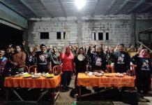 Sri Ruwiyati dan Wahju Djatmika Nobar Debat Presiden Bersama Tokoh dan Budayawan