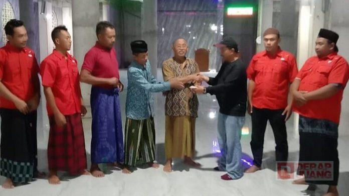 Subandriyo bantu pembangunan masjid Subandriyo bantu pembangunan masjid