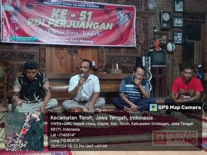 Sutarno kumpulkan warga desa Depok