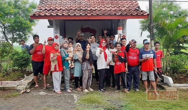 Triana Turba Jalin Kedekatan dengan Warga Kaliwenang Triana Handayani