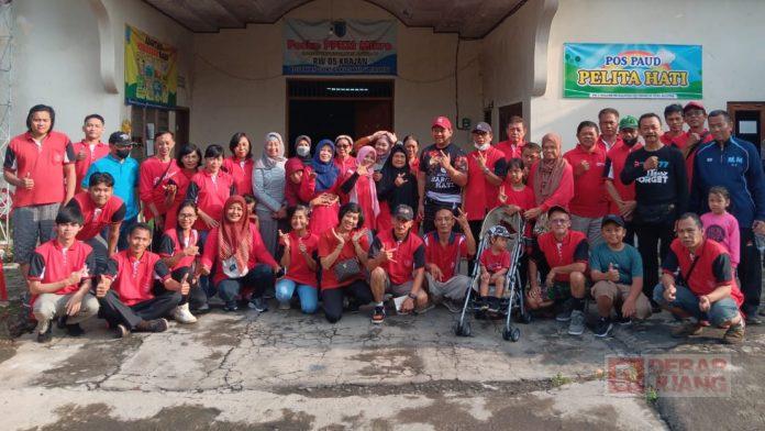 Bonar Novi Priatmoko menggelar jalan santai di RT 3 RW 5 Krajan