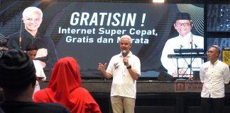 Ganjar Luncurkan Program 'GRATISIN!' di Semarang untuk Gratiskan Internet