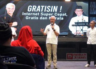 Ganjar Luncurkan Program 'GRATISIN!' di Semarang untuk Gratiskan Internet