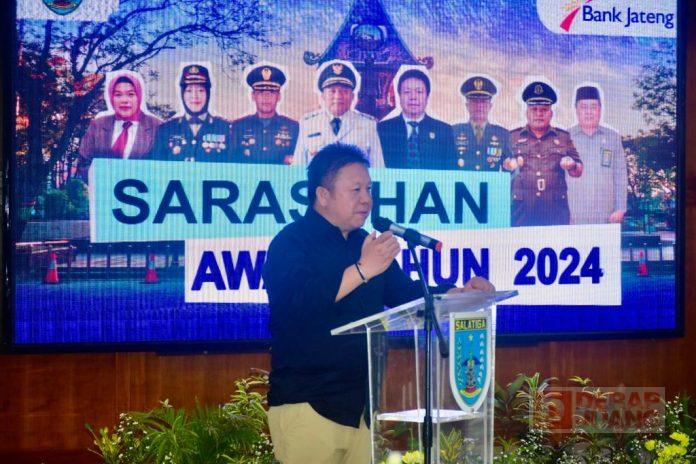 Hadiri Sarasehan Awal Tahun 2024, Ketua DPRD Ajak Seluruh Perangkat Daerah Refleksi Diri Untuk Kota Salatiga