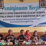 Tinjau Korwil Bidik Karangpucung, Nike dan Daryono Singgung Sarpras Dan SDM Pendidikan