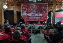 Sambung Rasa Dahono Bersama Kader Dalam HUT ke-51 PDI Perjuangan