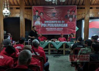 Sambung Rasa Dahono Bersama Kader Dalam HUT ke-51 PDI Perjuangan Sambung Rasa Dahono Bersama Kader Dalam HUT ke-51 PDI Perjuangan