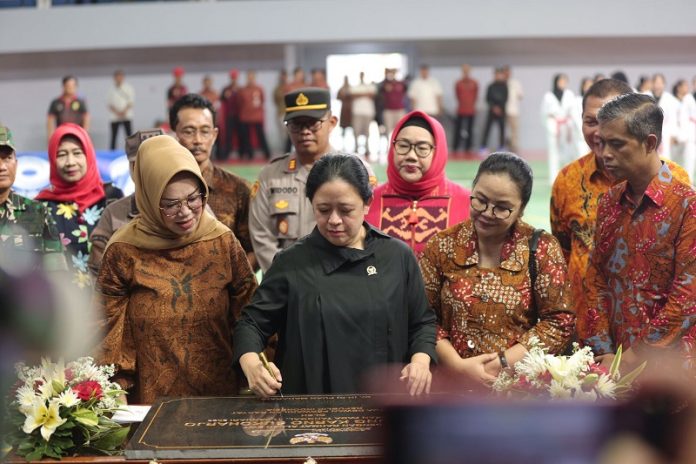 Resmikan GOR Bung Karno di Sukoharjo, Mbak Puan: Semoga Lahirkan Atlet Berbakat