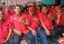 PDI Perjuangan Kota Surakarta Rayakan HUT ke-51 dengan Mengikuti Pidato Megawati