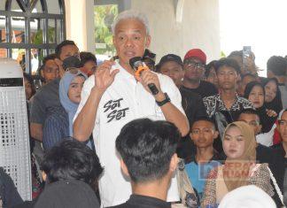 Nongkrong Bareng Generasi Z, Ganjar Komitmen Berikan Wadah Kreativitas