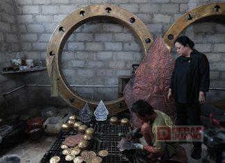 Kunjungi Pengrajin Tembaga di Boyolali, Mbak Puan Dorong UMKM ‘Melejit’ dengan 3 Program