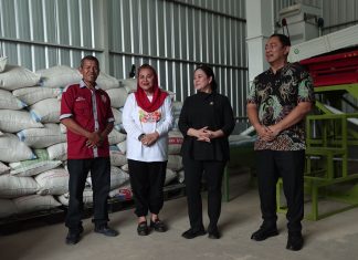 Mbak Puan Resmikan Rice Mill dan Luncurkan Program Bisnis Petani Milenial di Kota Semarang