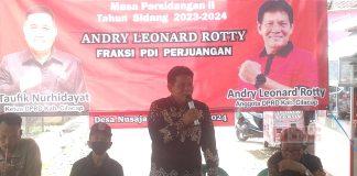 Ngobrol Bareng Warga Nusajati, Andry Gelar Reses