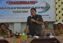Musrenbang Kelurahan Cilacap, Taufik: Ide Gagasan Baik Harus Diteruskan