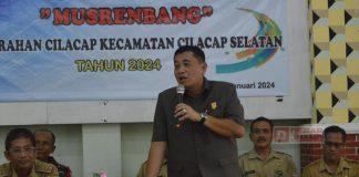 Musrenbang Kelurahan Cilacap, Taufik: Ide Gagasan Baik Harus Diteruskan