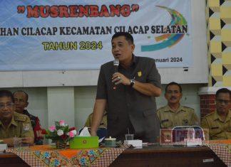 Musrenbang Kelurahan Cilacap, Taufik: Ide Gagasan Baik Harus Diteruskan