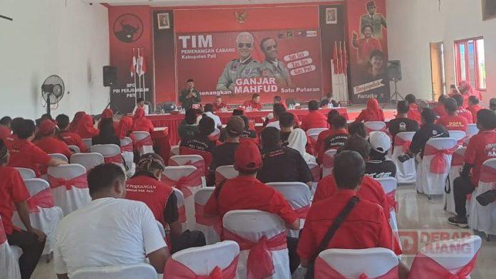 DPC Pati Gelar Persiapan Kampanye Terbuka Ganjar-Mahfud PDI Perjuangan Pati