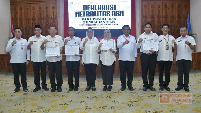 Jelang Pemilu 2024, Mbak Ita Tekankan ASN di Kota Semarang Netral dan Tidak Memihak