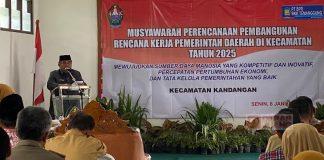 Yunianto Hadiri Giat Musrenbang RKPD di Kandangan Yunianto