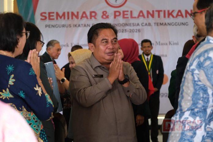 Yunianto Hadiri Pelantikan Pengurus IDI Temanggung Yunianto