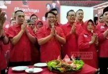 DPC Kebumen Gelar Tasyakuran Peringati HUT PDI Perjuangan Ke-51 Kebumen