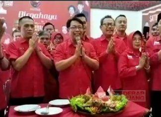 DPC Kebumen Gelar Tasyakuran Peringati HUT PDI Perjuangan Ke-51 Kebumen